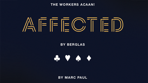 Affected by Berglas (Gimmick and online instructions) by Marc Paul & Kaymar Magic