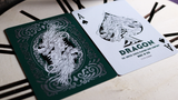 Bicycle Dragon Playing Cards (Green) by USPCC