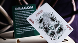 Bicycle Dragon Playing Cards (Green) by USPCC