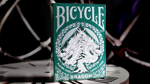 Bicycle Dragon Playing Cards (Green) by USPCC