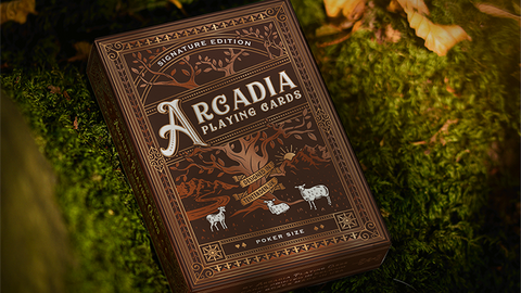 The Arcadia Signature Edition (Brown) Playing Cards by Arcadia Playing Cards