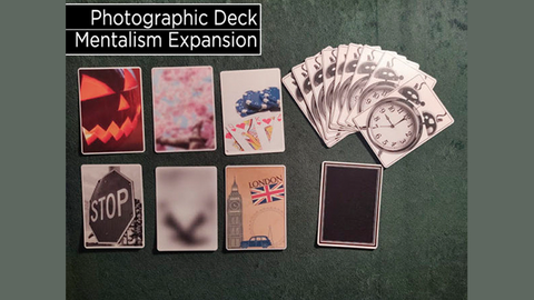 Photographic Deck Project Set (Gimmicks and Online Instructions) by George Tait