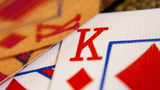 Gilded Vintage Feel Jerry's Nuggets (Orange) Playing Cards