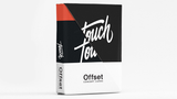 Offset Orange Playing Cards by Cardistry Touch