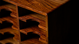 Rosewood Wooden Card Cabinet by TCC