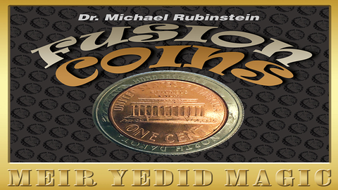 Fusion Coins (Gimmicks and Online Instructions) by Dr. Michael Rubinstein
