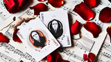 Piano Player Playing Cards By Bocopo