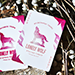 Lonely Wolf (PINK) Playing Cards by Bocopo