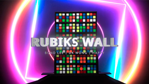 RUBIKS WALL by Bond Lee