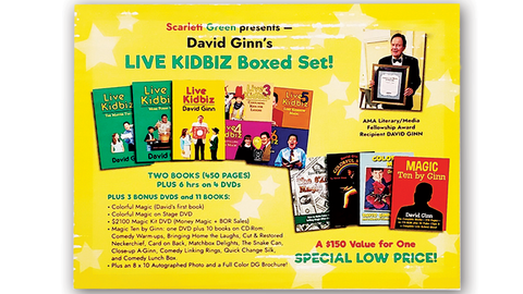 LIVE KIDBIZ BOXED SET by David Ginn