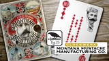 Clockwork: Montana Mustache Manufacturing Co. Playing Cards by fig 23