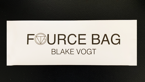 Fource Bag (Gimmicks and Online Instructions) by Blake Vogt