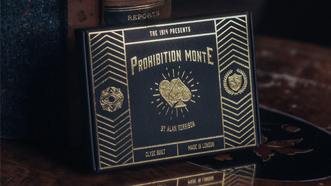 Prohibition Monte (Gimmicks and Online Instructions) by Alan Rorrison and the 1914