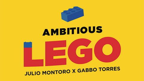 AMBITIOUS LEGO (Gimmicks and Online Instructions) by Julio Montoro and Gabbo Torres