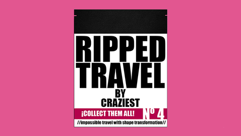 RIPPED TRAVEL (Gimmicks and Online Instruction) by Craziest