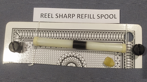 REEL SHARP REFILL SPOOL (Gimmicks and Online Instructions) by UDAY