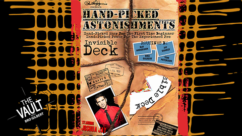 The Vault - Hand-picked Astonishments (Invisible Deck) by Paul Harris and Joshua Jay video DOWNLOAD