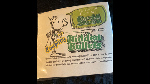 Hidden Bullets by David Alan Magic