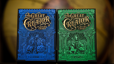 The Great Creator Playing Cards by Riffle Shuffle