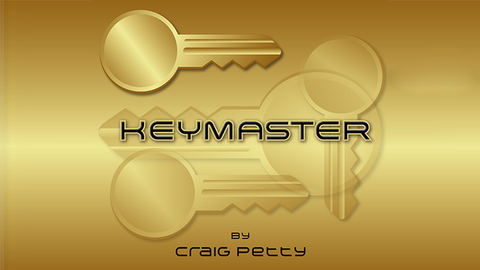 Keymaster (Gimmicks and Online Instructions) by Craig Petty