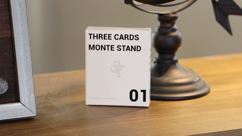 Three Cards Monte Stand (Gimmicks and Online Instruction) by Jeki Yoo