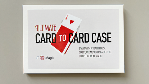 Ultimate Card to Card Case (Gimmicks and Online Instructions) by JT