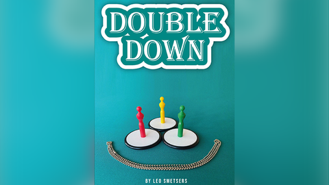 Double Down (Gimmicks and Online Instructions) by Leo Smetsers