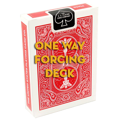 Mandolin Red One Way Forcing Deck (7s)