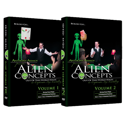 Alien Concepts by Anthony Asimov (2 DVD Set) Black Rabbit Series Issue #1 - DVD