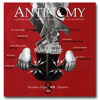 Antinomy Magazine #8 - Book