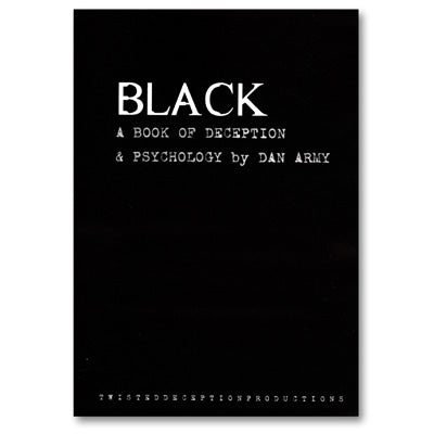 Black by Dan Army - Book