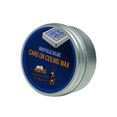 Card on Ceiling Wax 30g (blue) by David Bonsall and PropDog - Trick