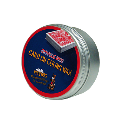 Card on Ceiling Wax 15g (red) by David Bonsall and PropDog - Trick