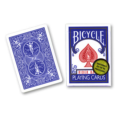 Bicycle Playing Cards (Gold Standard) - BLUE BACK by Richard