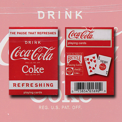 Mini Coke Playing Cards by US Playing Card Co.