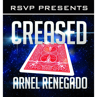 Creased (DVD and Gimmick) by Arnel Renegado and RSVP Magic - DVD
