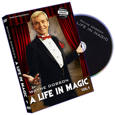 A Life In Magic - From Then Until Now Vol.1 by Wayne Dobson and RSVP Magic - DVD