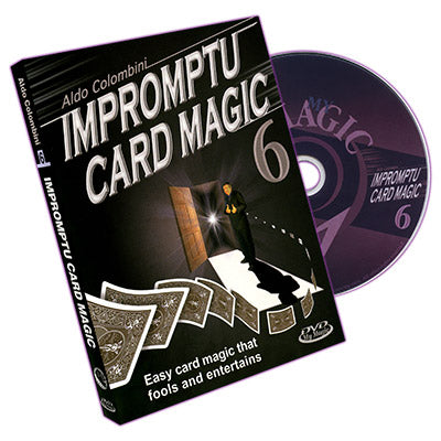 Impromptu Card Magic Volume #6 by Aldo Colombini