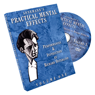 Annemann's Practical Mental Effects Vol. 1 by Richard Osterlind - DVD