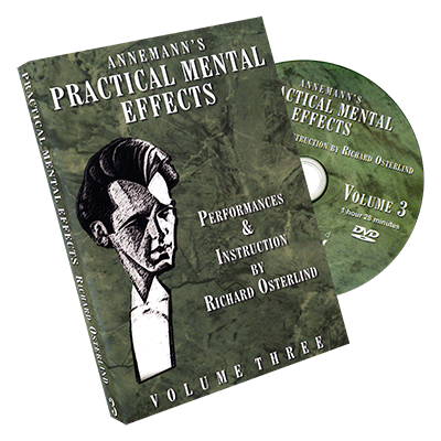 Annemann's Practical Mental Effects Vol. 3 by Richard Osterlind - DVD