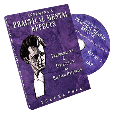 Annemann's Practical Mental Effects Vol. 4 by Richard Osterlind - DVD