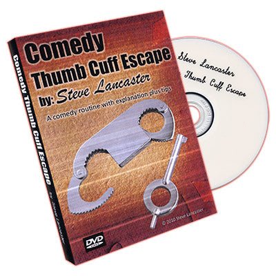 Comedy Thumb Cuff Escape by Steve Lancaster - DVD