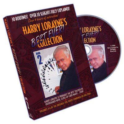 Harry Lorayne's Best Ever Collection Volume 2 by Harry Lorayne - DVD