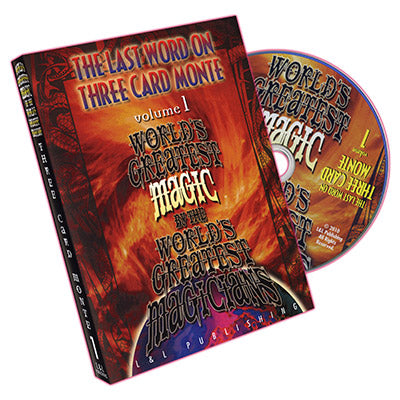 The Last Word on Three Card Monte Vol. 1 by L&L Publishing - DVD