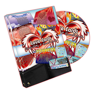 Love Cards (Gimmicks and DVD) by Craig Petty and World Magic Shop - DVD