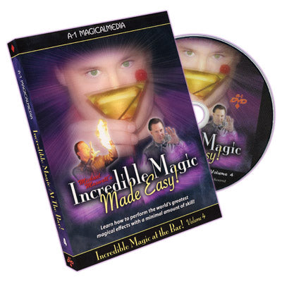Incredible Magic At The Bar - Volume 4 by Michael Maxwell - DVD