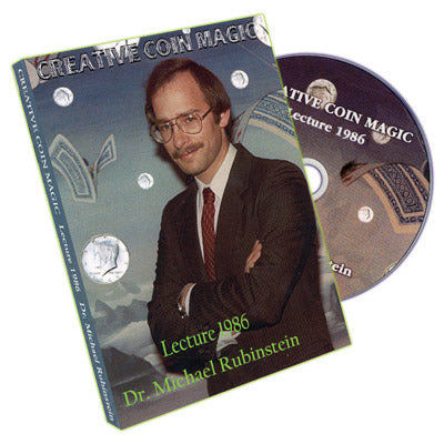 Creative Coin Magic - 1986 Lecture by Dr. Michael Rubinstein - DVD