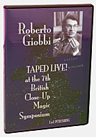 Roberto Giobbi Taped Live, DVD