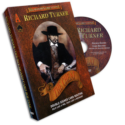 Double Signed Card Routine by Richard Turner - DVD