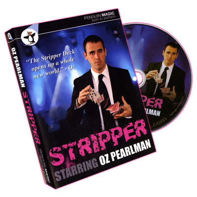 Stripper (With deck, RED) by Oz Pearlman - DVD